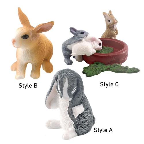 Figurine lapin jouets - figurine,