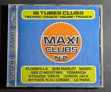 CD MAXI CLUBS 2 16 TUBES TECHNO HOUSE TRANCE occasion TB