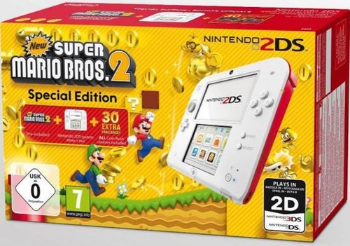 Nintendo 2ds pack mario - 2ds, 2