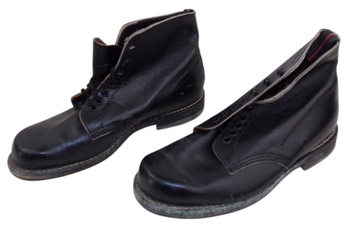 Paire brodequins cuir - brodequins,