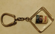 PORTE CLE BIDON TOTAL arrondi - Huile altigrade - Made in France