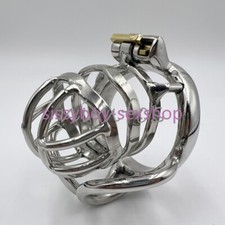 Stainless Steel Male Chastity