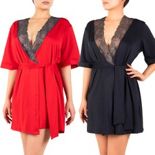 KIMONO FAB EUROPE S M L XL OU XXL DESHABILLE NEUF LINGERIE SEXY FEMME PEIGNOIR