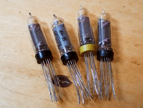 Nixie tube 4 - in-16,
