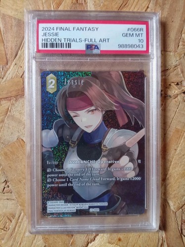 Carte final fantasy tcg - fantasy, psa