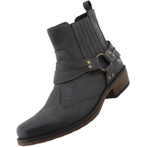Bottines western mustang pour - western,