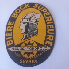 Ancienne étiquette bière