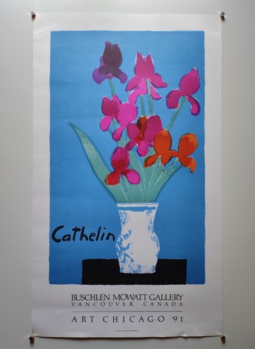 Bernard cathelin affiche - bernard,