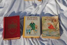 3 livres LA COMTESSE DE SEGUR Le Mauvais Génie Bibliothèque rose illustrée 1941 