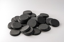 Socles ronds x25 25mm compatibles Warhammer 40000 40k Age of sigmar AOS LVM