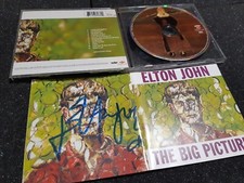 ELTON JOHN autograph cd THE