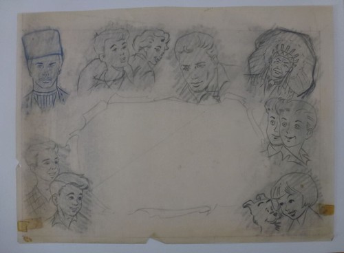 Dessin original esquisse - dessin,