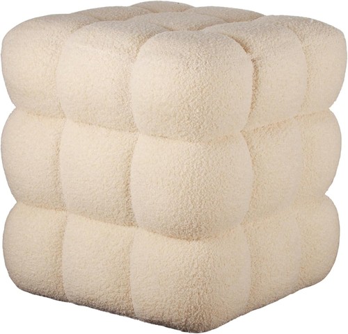 Square ottoman pouf - square,