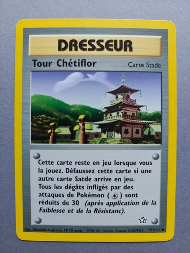 Carte pokémon tour - tour, chétiflor