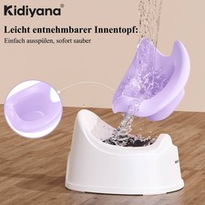 Pot Bébés Enfants Pot d'apprentissage avec couvercle Pot intérieur amovible...