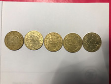 pieces de 20 centimes de franc