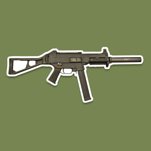 Ump45 vinyl sticker - hk,