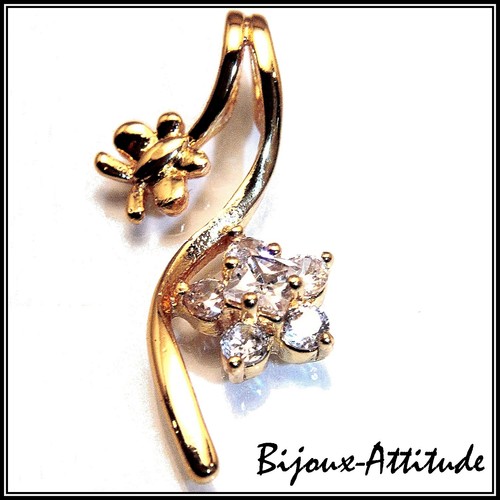 Pendentif cirila plaque 18k - pendentif,