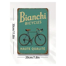 Plaque Murale Métal "BIANCHI