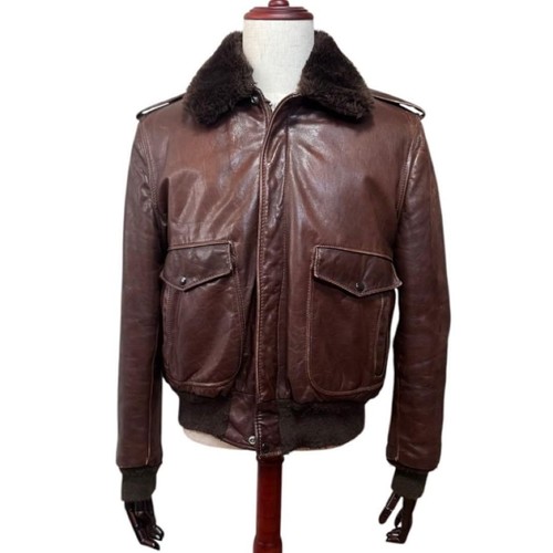Veste cuir schott a - en,