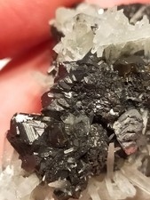 Sphalerite Galène Quartz de mine 9 septembre Bulgarie