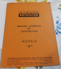 Howard rotavator manuel - rotavator,