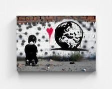 Tableau mural BANKSY graffiti