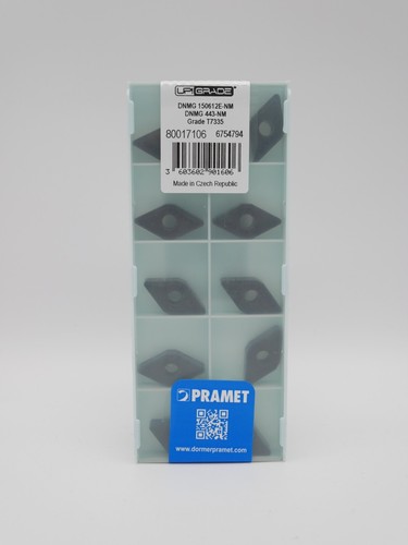 Plaquettes carbure pramet dnmg - carbure,