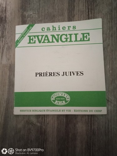 Cahiers evangile prieres - cahiers,