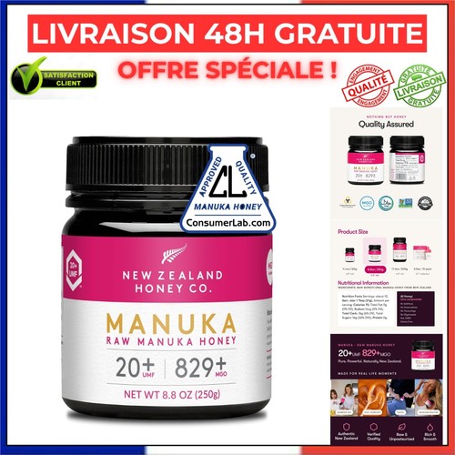 Miel manuka umf mgo - 20+,