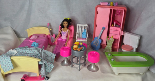 Huge barbie furniture doll - furniture,