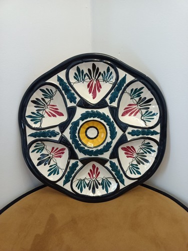 Assiette huïtre 6 - (,
