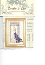 Grille point de croix Lavender