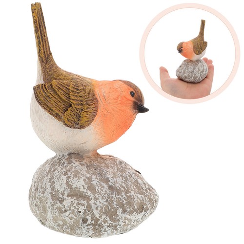 Oiseaux resine figurine - en,