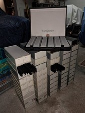 Vend 50 boites de rangement pour diapos avec 2 tiroirs de 50 diapos