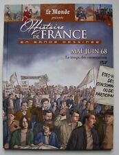BD Histoire de France en bande dessinée Mai Juin 68 Le Monde Hachette collection