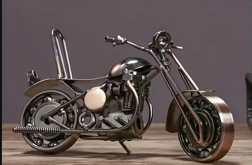 Moto harley hinz - kunst, en