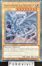Carte YU-GI-OH! DRAGON BLANC AUX YEUX BLEUS SDWD-FR003 C NEUF