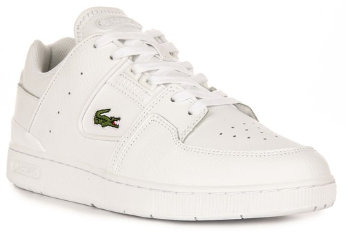 Lacoste cage cuir lacets - lacoste,