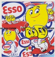 Autocollant stickers esso - autocollant,