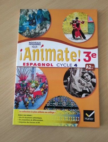 Manuel scolaire animate - manuel,