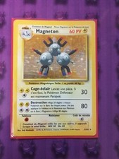 Carte Pokémon HOLO Magneton 9/102 Set de Base Edition 2 Wizards FR