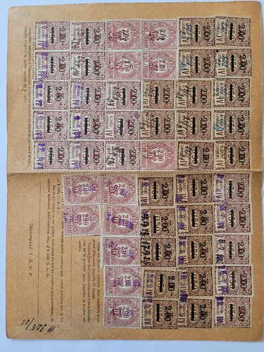 Timbres socio postaux - timbres,