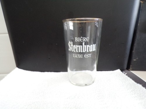Verre ancien biere - ,