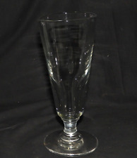 Verre soufflé ancien 19ème - Type verre Normand (flûte à Champagne 19.5 cm)