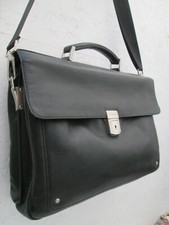 -AUTHENTIQUE   sac type cartable  LE TANNEUR cuir  TBEG vintage bag 