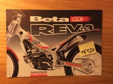 Beta Trial 125 250 REV3  prospectus moto brochure publicité dépliant REV-3