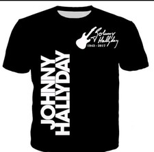Shirt johnny hallyday - t-shirt,