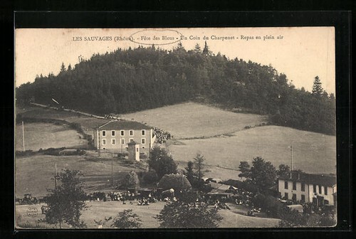 Cpa les sauvages - cpa, sauvages,