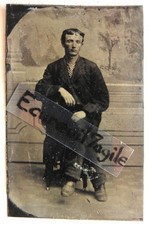 FERROTYPE photo jeune homme